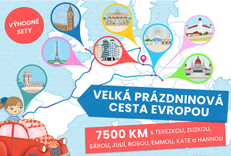 Hurá, prázdniny! Procestujte s námi Evropu