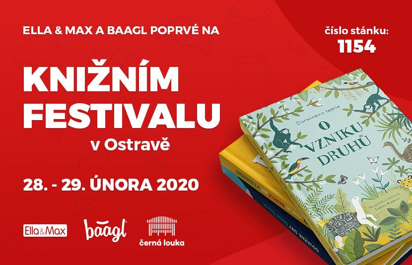 Ella & Max zazáří na knižním veletrhu v Ostravě!