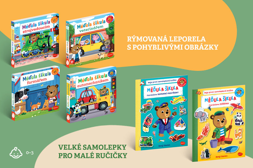 Objevujte svět s Méďulou šikulou!