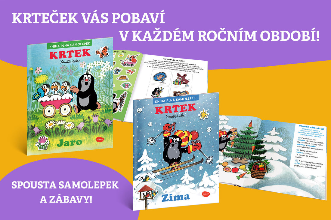 Prožijte celý rok s krtečkem!