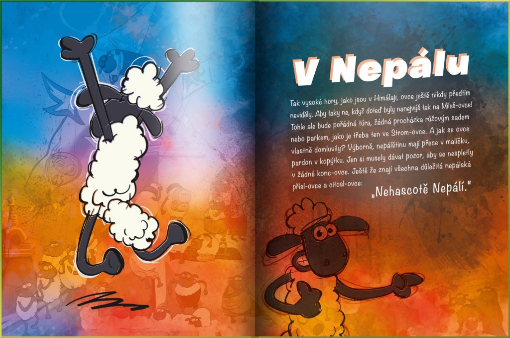 Ovečka Shaun cestuje kolem světa - kniha