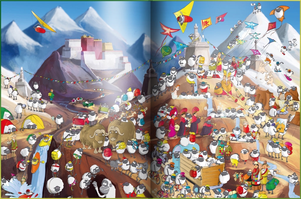 Ovečka Shaun cestuje kolem světa - kniha