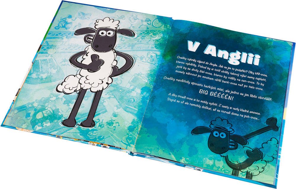 Ovečka Shaun cestuje kolem světa - kniha