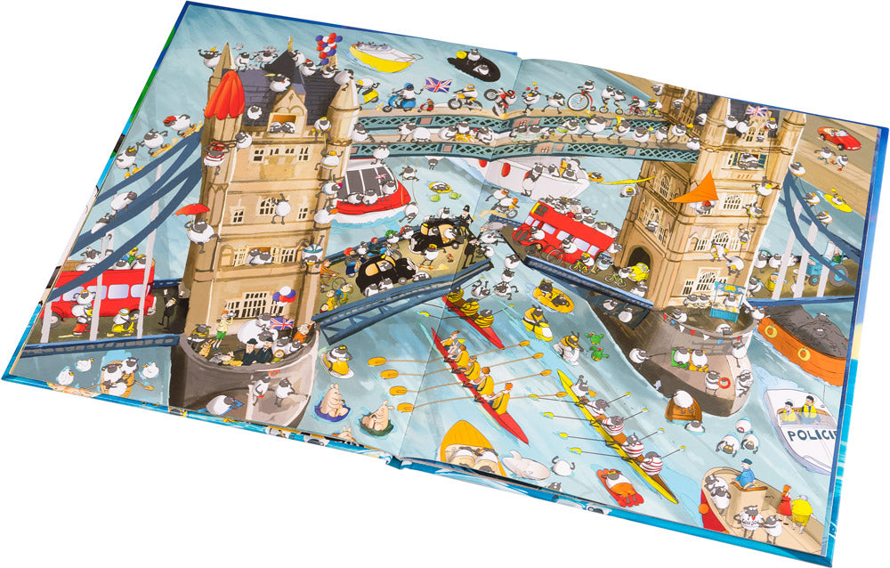 Ovečka Shaun cestuje kolem světa - kniha