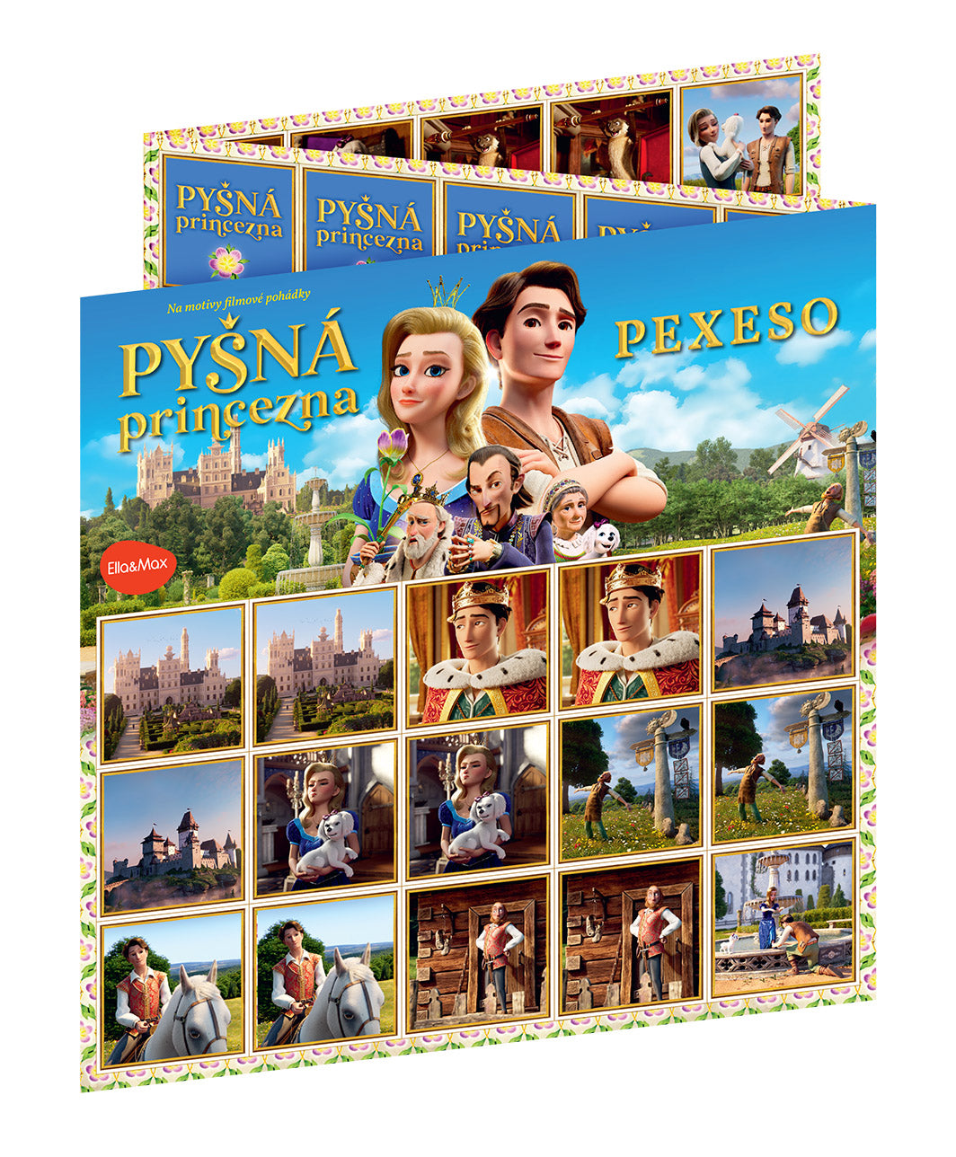 PYŠNÁ PRINCEZNA –  Pexeso