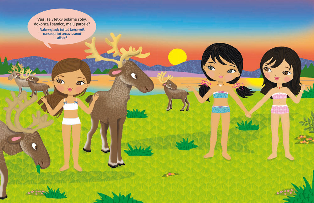 Šaty pre ANOUK – Kniha samolepiek     