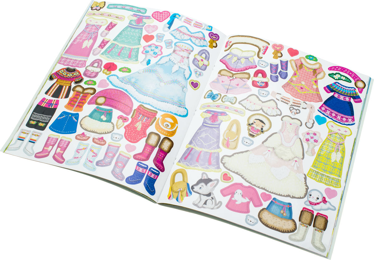 Šaty pre ANOUK – Kniha samolepiek     
