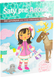 Šaty pre ANOUK – Kniha samolepiek     