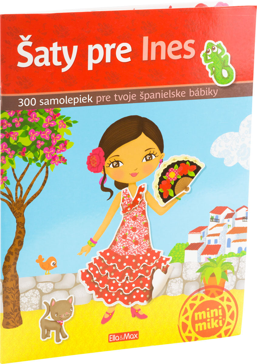 Šaty pre INES – Kniha samolepiek     