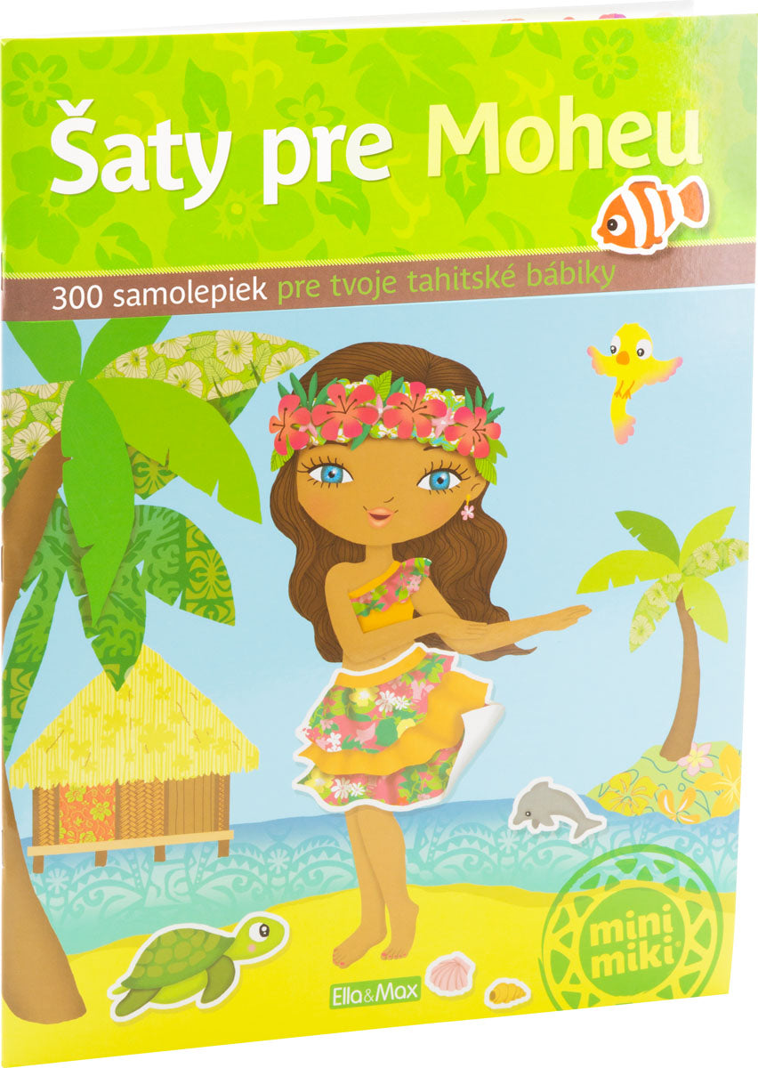 Šaty pre MOHEU – Kniha samolepiek