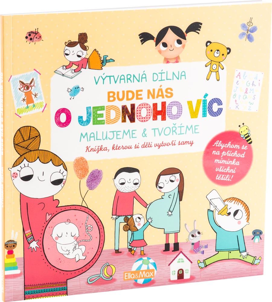 Bude nás o jednoho víc - omalovánky