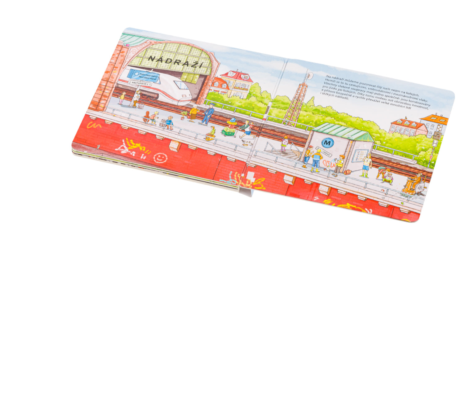DOPRAVA NAD A POD ZEMÍ – Velkoformátová rozkládací kniha