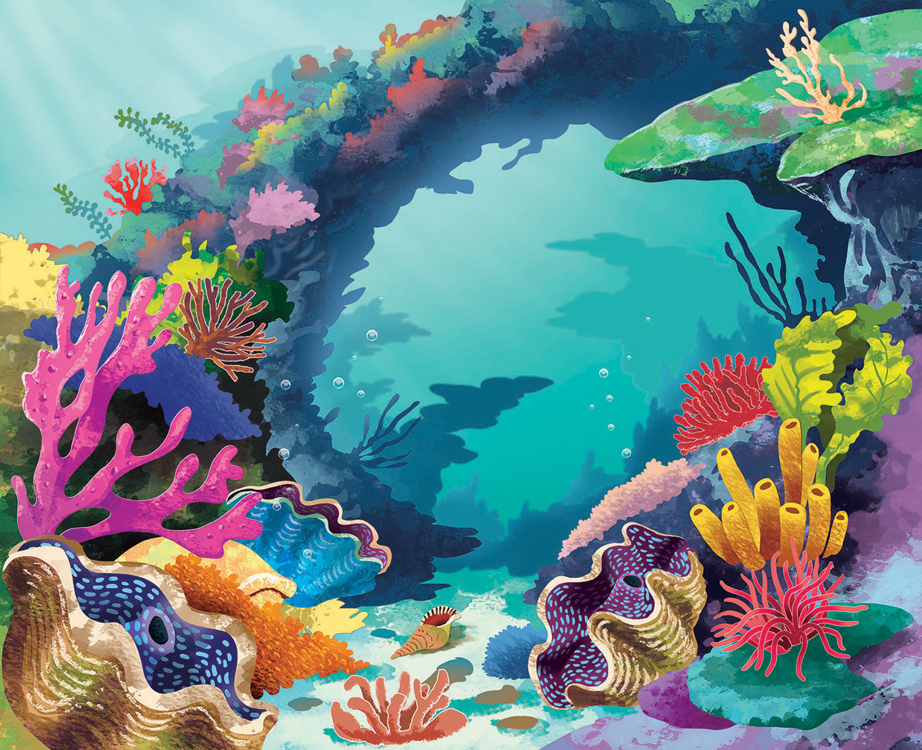 Čti a nalepuj – POD HLADINOU, kniha se samolepkami