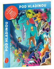 Čti a nalepuj – POD HLADINOU, kniha se samolepkami