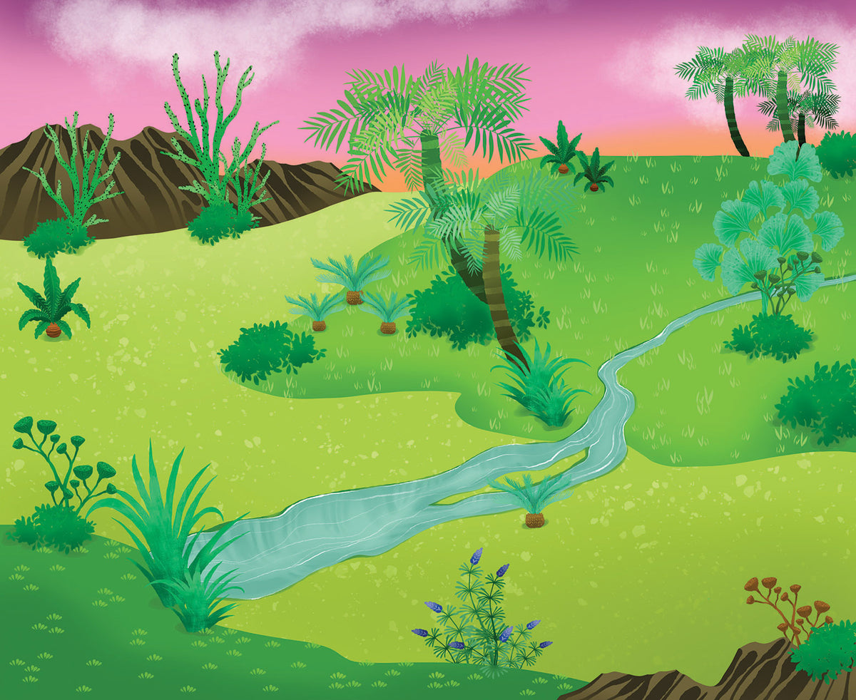 Čítaj a nalepuj – MEDZI DINOSAURAMI, kniha se samolepkami