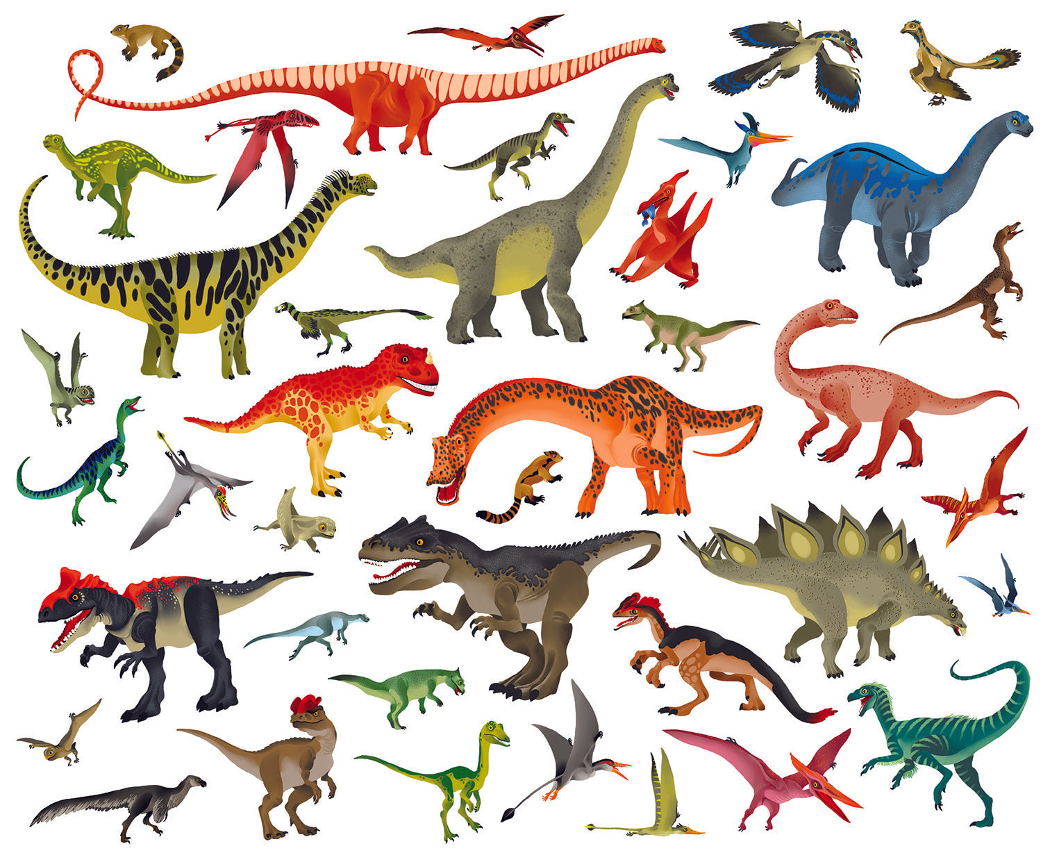 Čítaj a nalepuj – MEDZI DINOSAURAMI, kniha se samolepkami