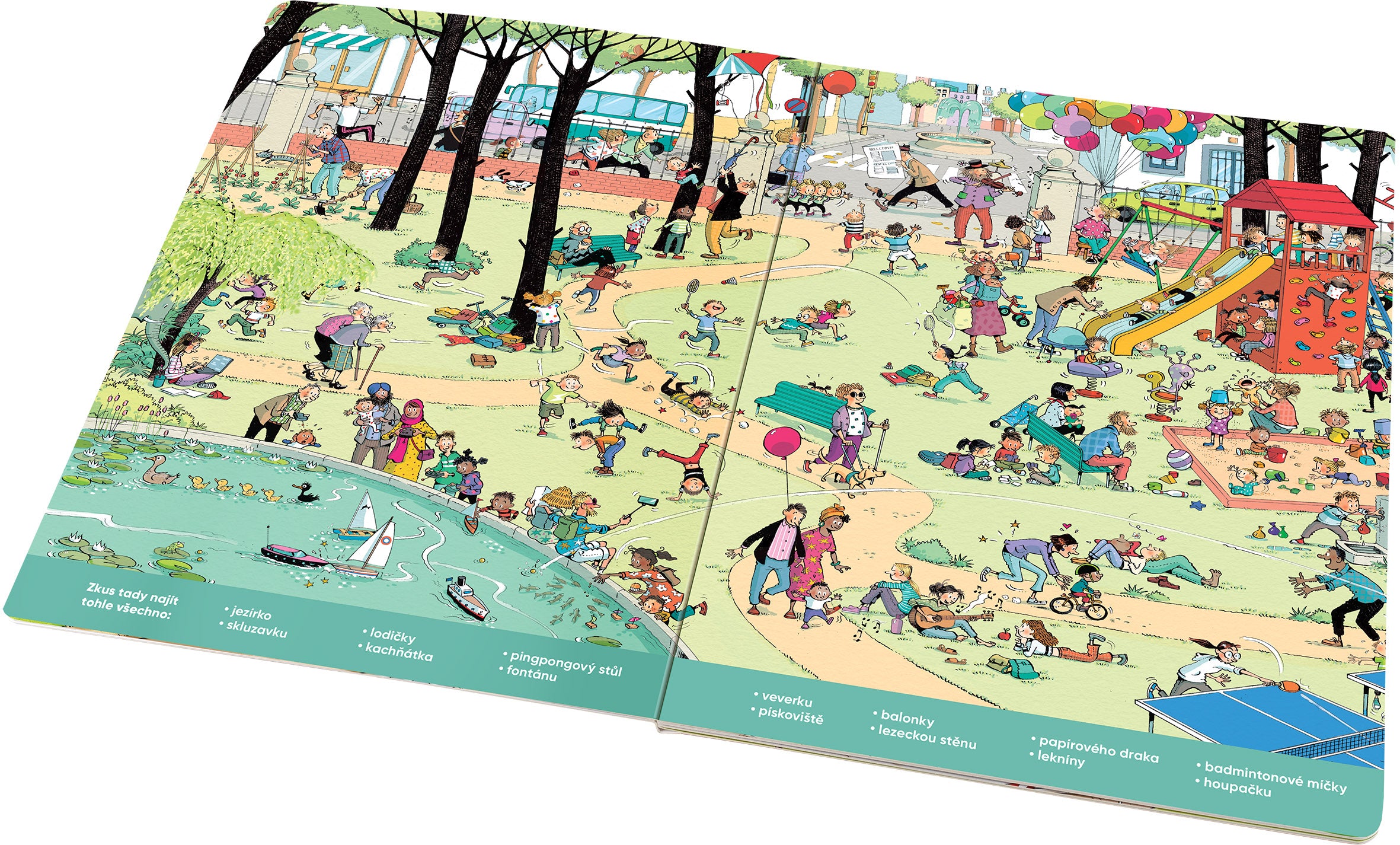 Velká knížka MĚSTO – Pátrej & vyprávěj