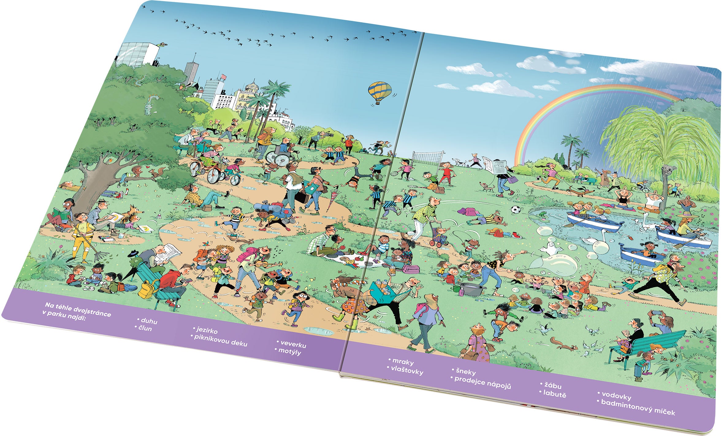 Velká knížka POČASÍ – Pátrej & vyprávěj