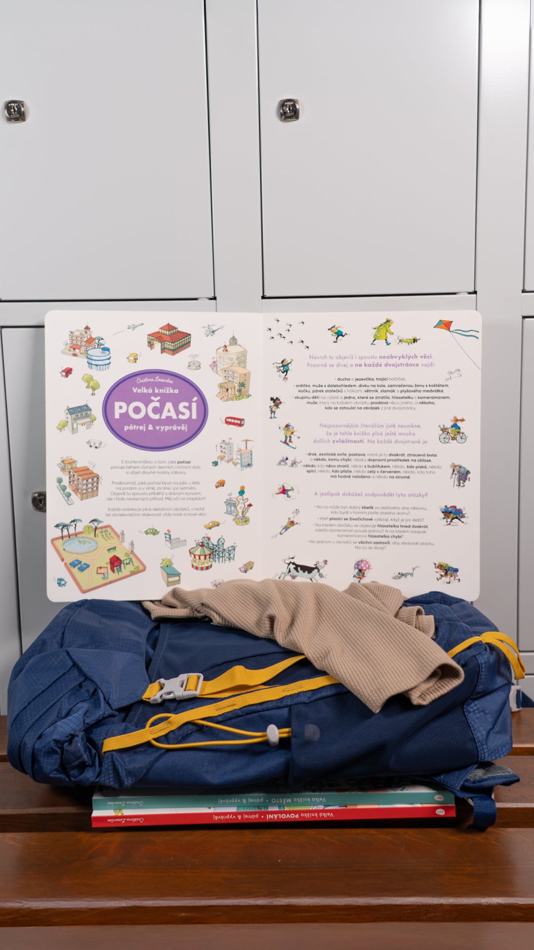 Velká knížka POČASÍ – Pátrej & vyprávěj