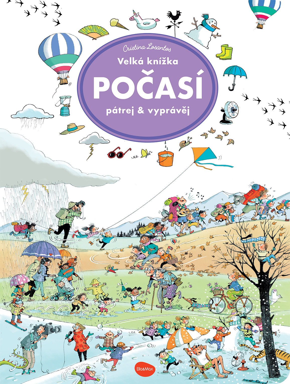 Velká knížka POČASÍ – Pátrej & vyprávěj