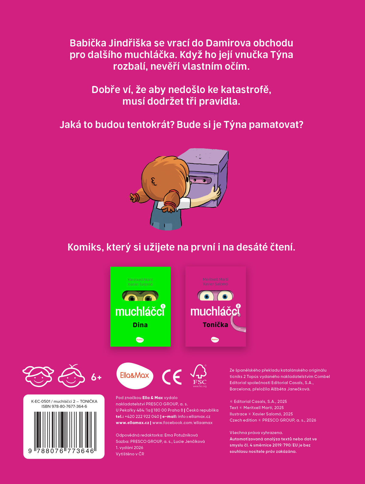 MUCHLÁČCI 2: TONIČKA – Komiks pro nejmenší