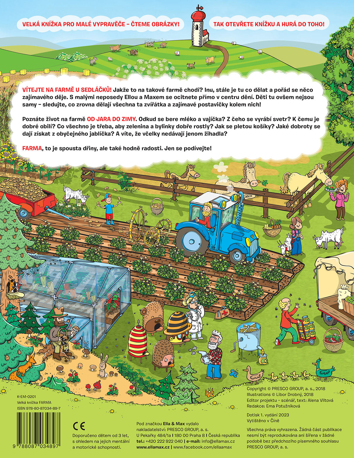 Velká knížka FARMA pro malé vypravěče