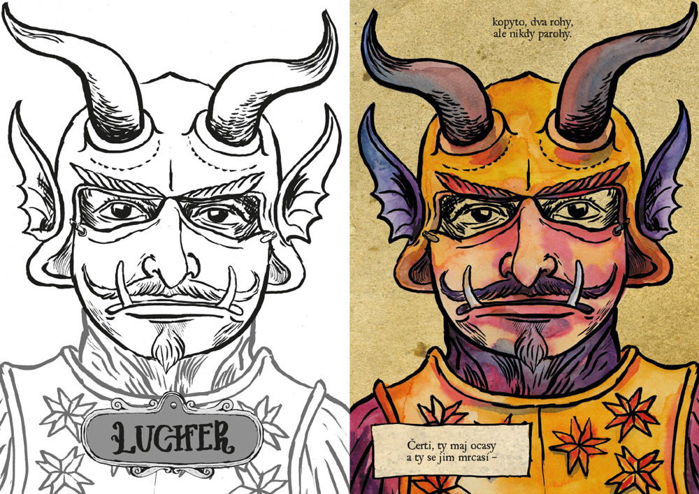 ČERTÍ BRKO – Pekelné masky a zpěvy (řevy)