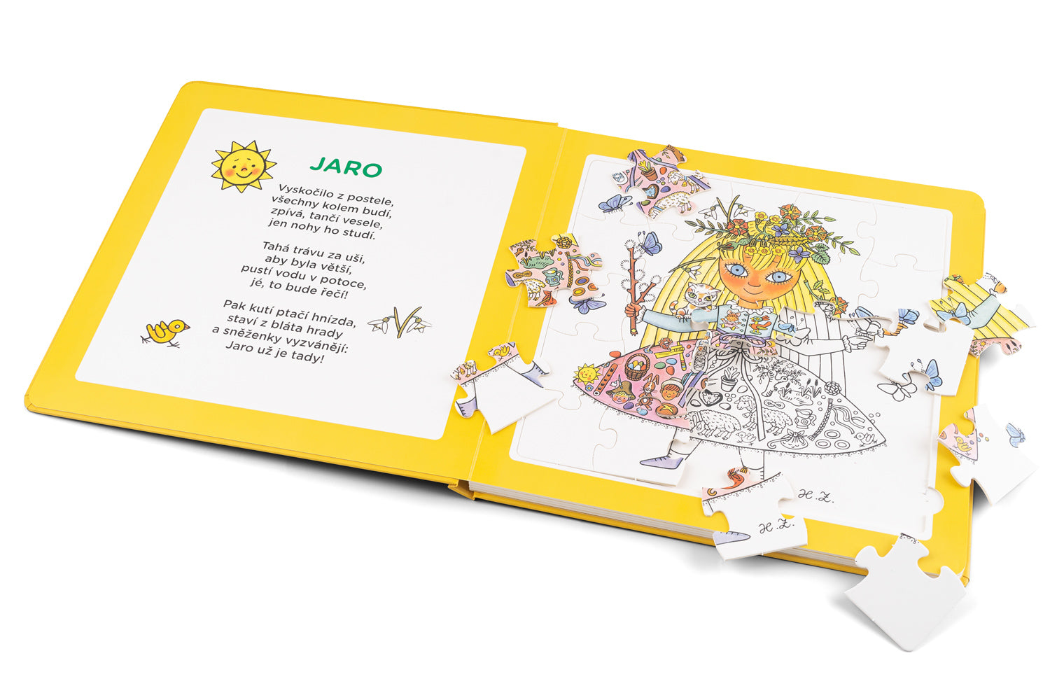 OD JARA DO ZIMY – Puzzle, básničky, omalovánky, kvízy