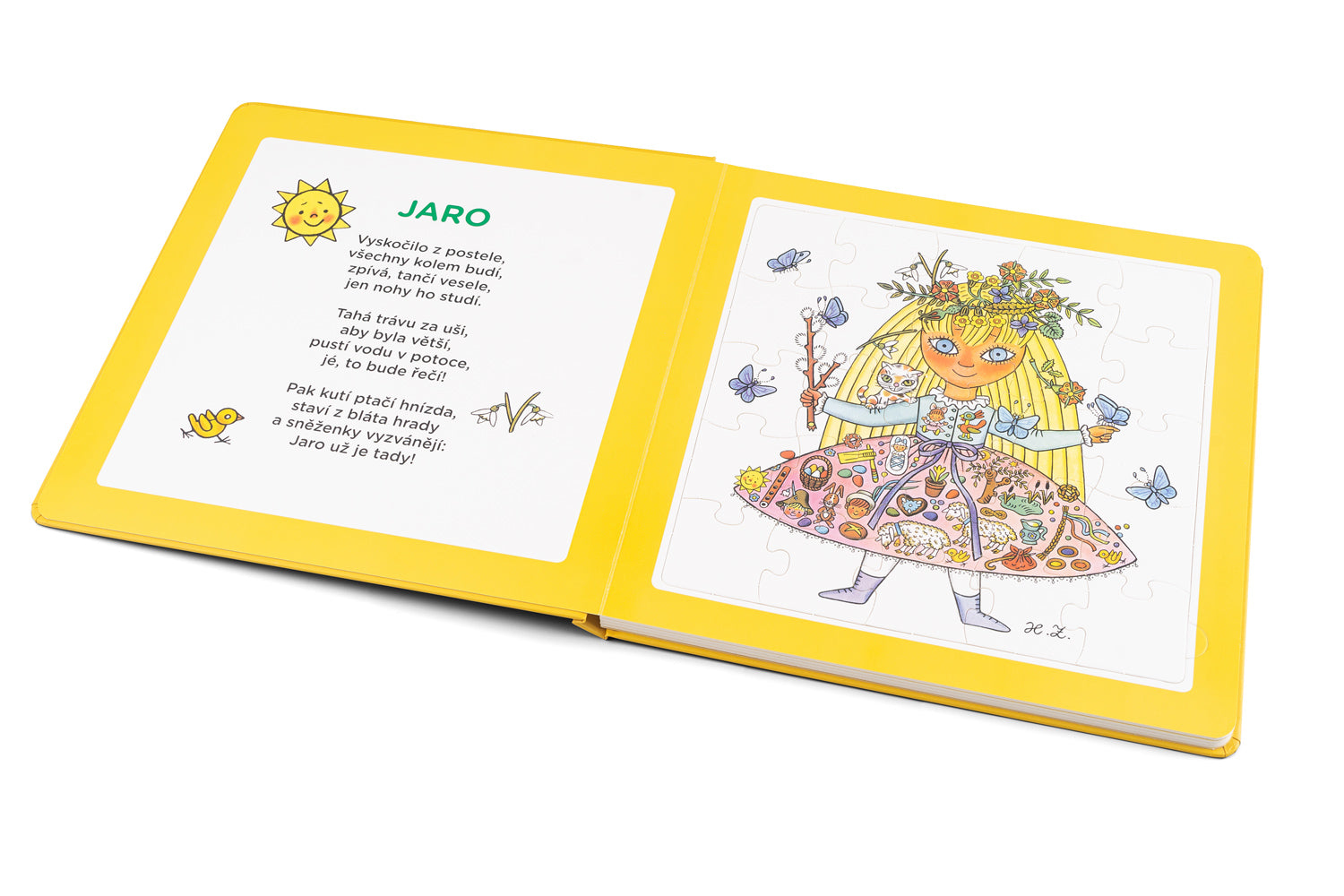 OD JARA DO ZIMY – Puzzle, básničky, omalovánky, kvízy