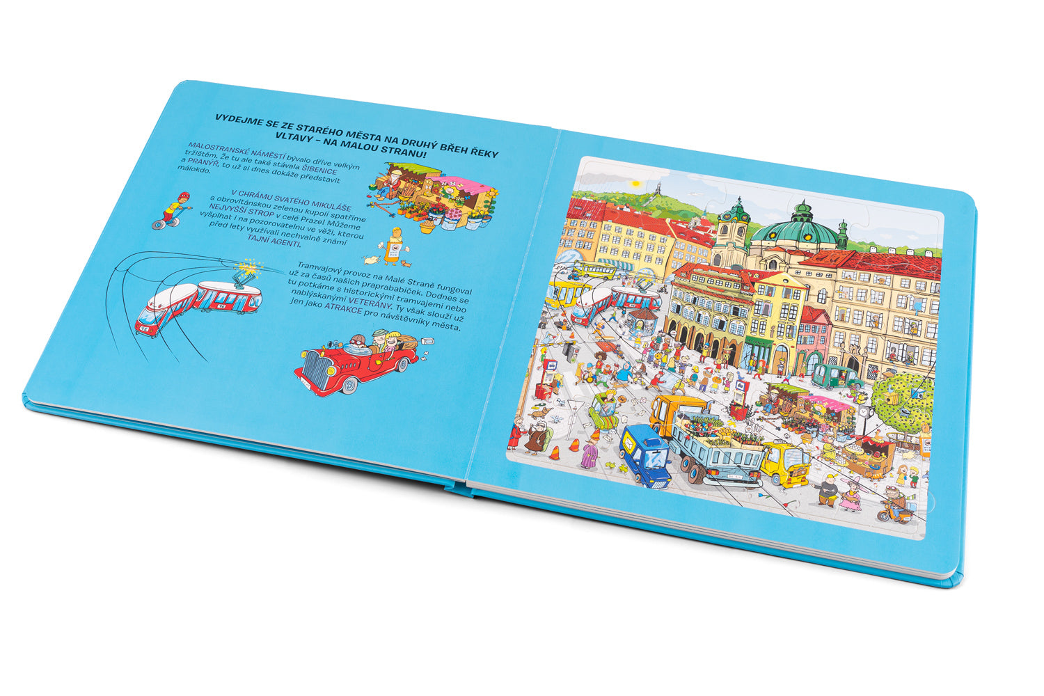 PRAHA – Puzzle, omalovánky, kvízy