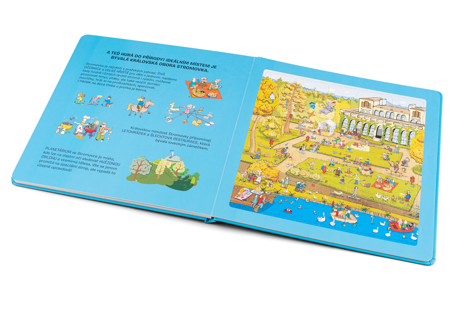 PRAHA – Puzzle, omalovánky, kvízy