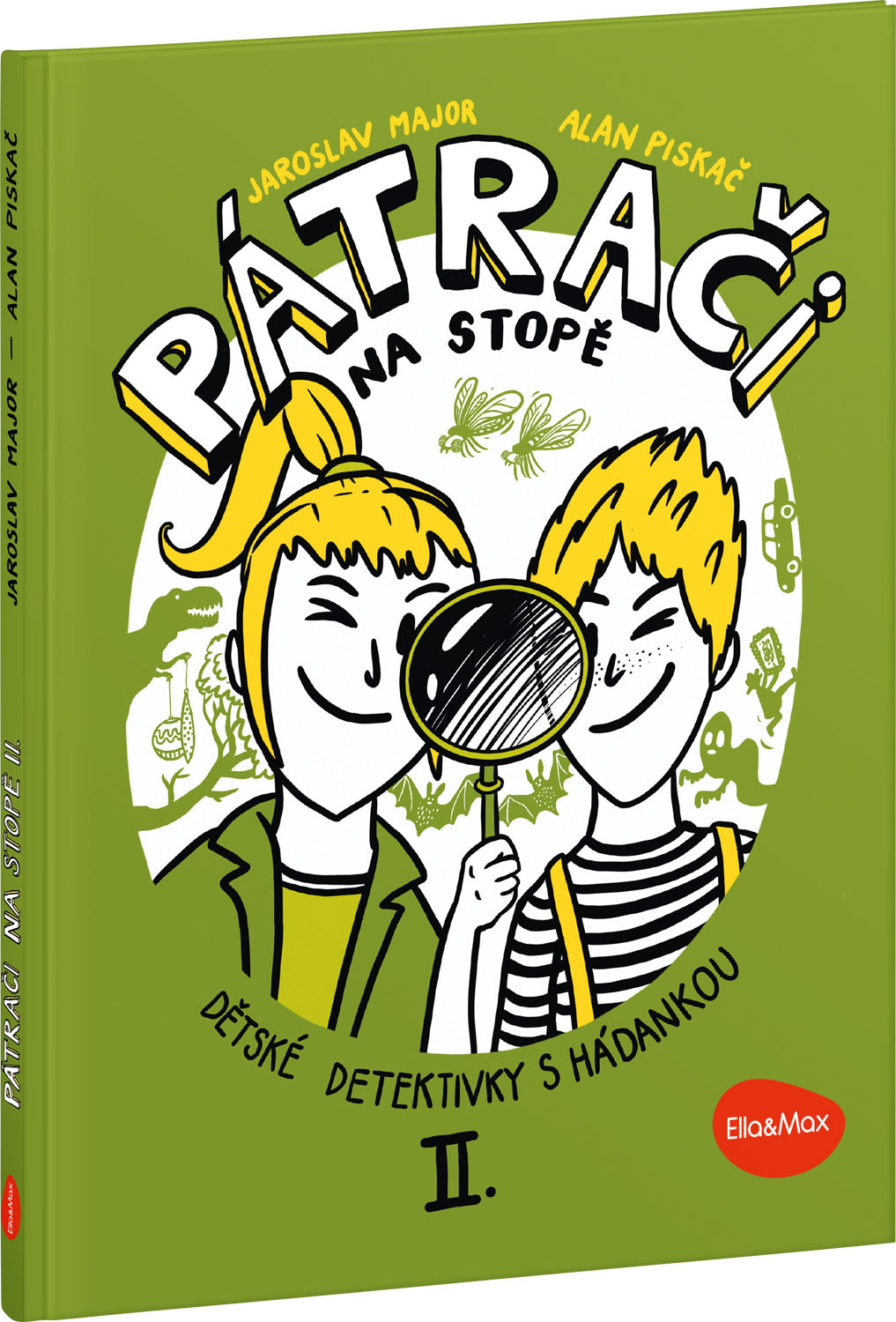PÁTRAČI NA STOPĚ II. – Dětské detektivky s hádankou
