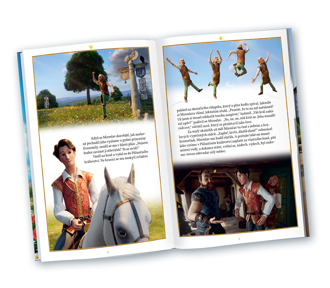 PYŠNÁ PRINCEZNA – Knížka na motivy filmové pohádky