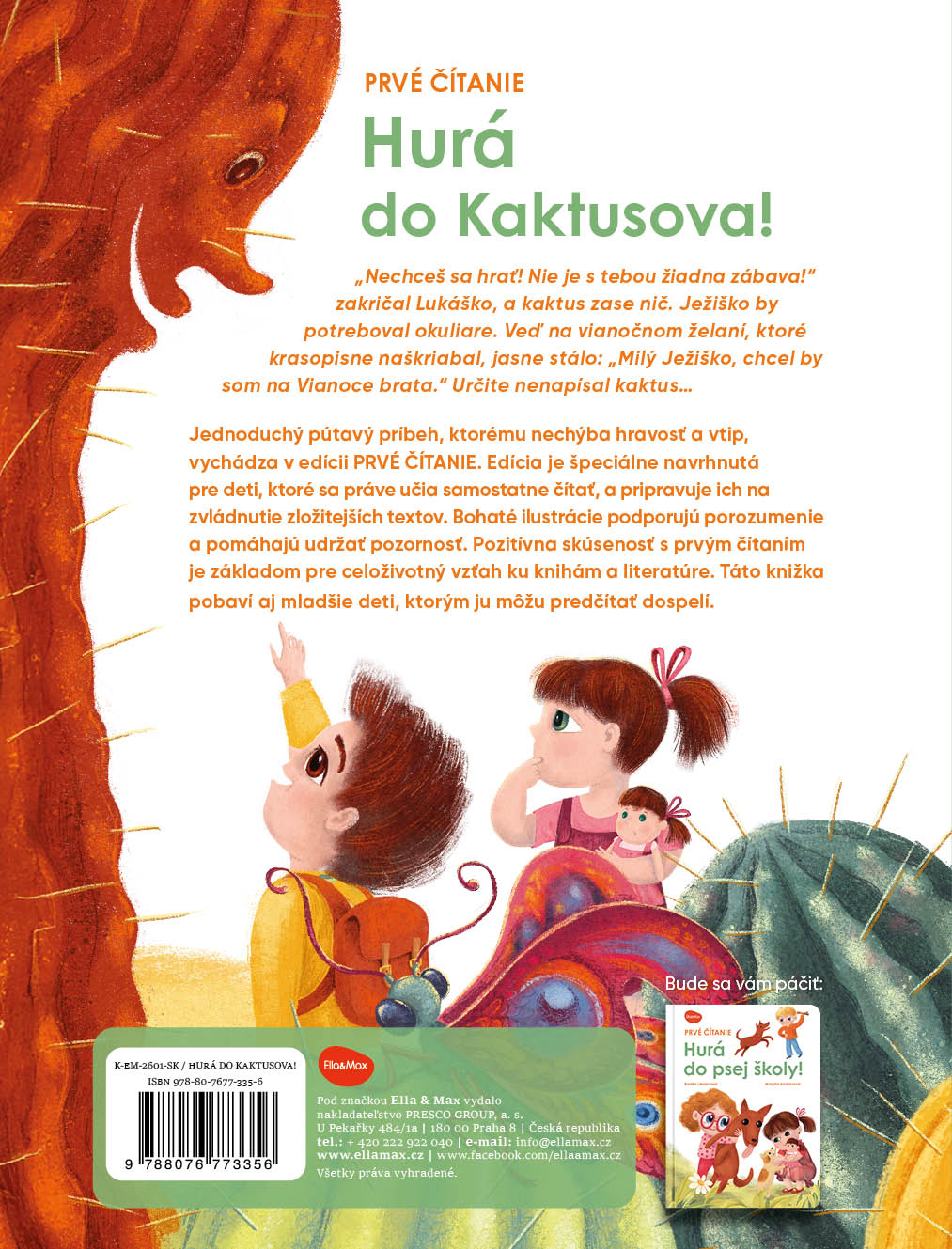 Prvé čítanie HURÁ DO KAKTUSOVA!