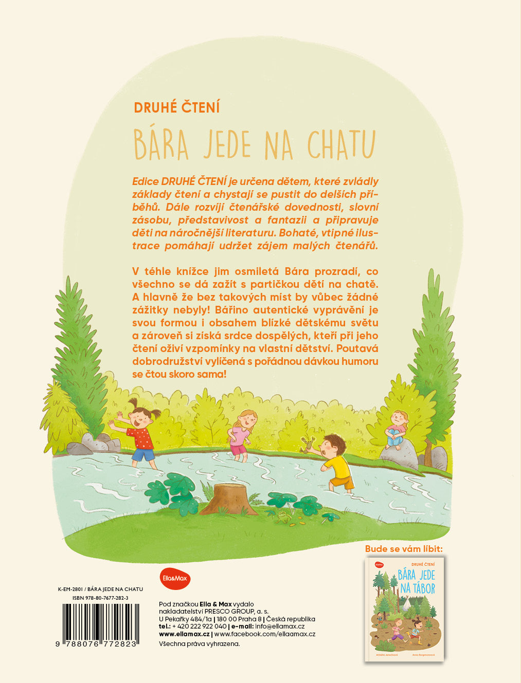 Druhé čtení  – BÁRA JEDE NA CHATU