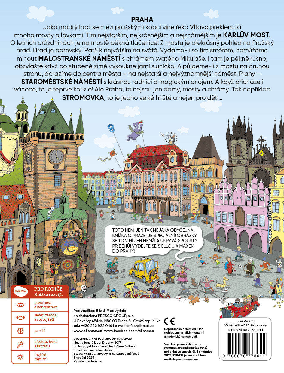 Na cesty – Velká knížka PRAHA