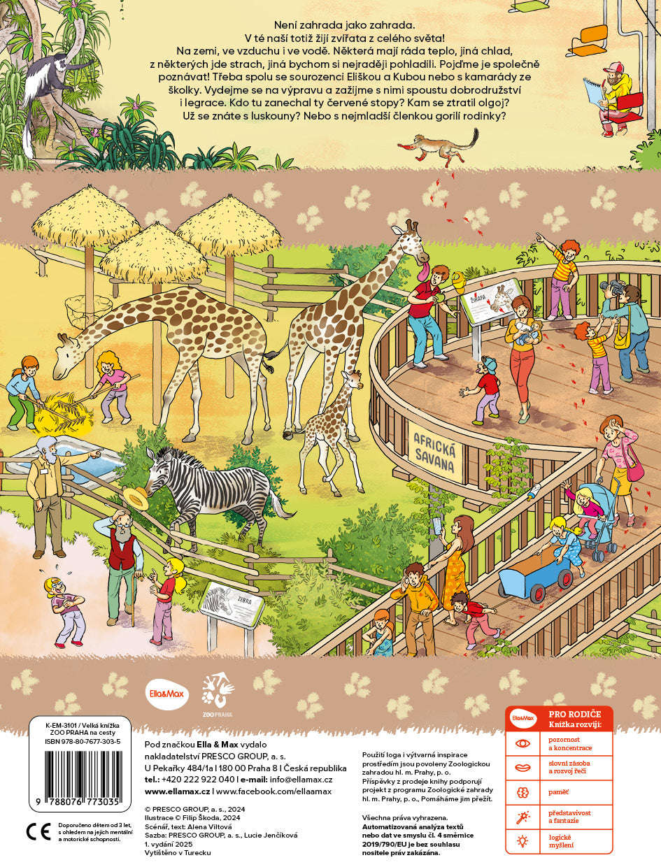 Na cesty – Velká knížka ZOO PRAHA