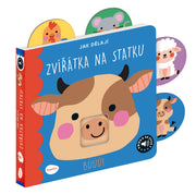 Jak dělají ZVÍŘÁTKA NA STATKU – Zvuková knížka s pohyblivými prvky