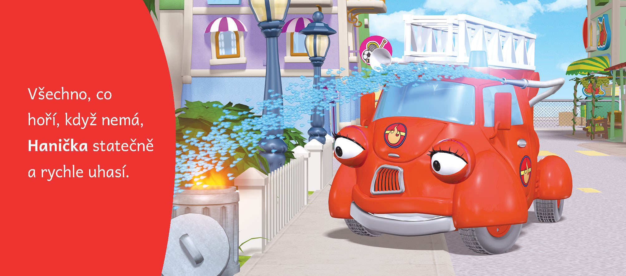 STATEČNÁ AUTÍČKA  – HASIČKA HANIČKA