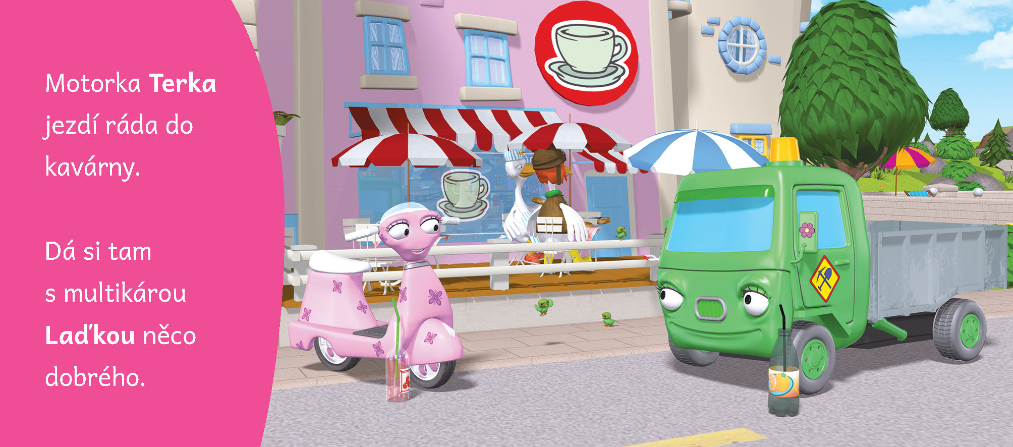 STATEČNÁ AUTÍČKA  – MOTORKA TERKA