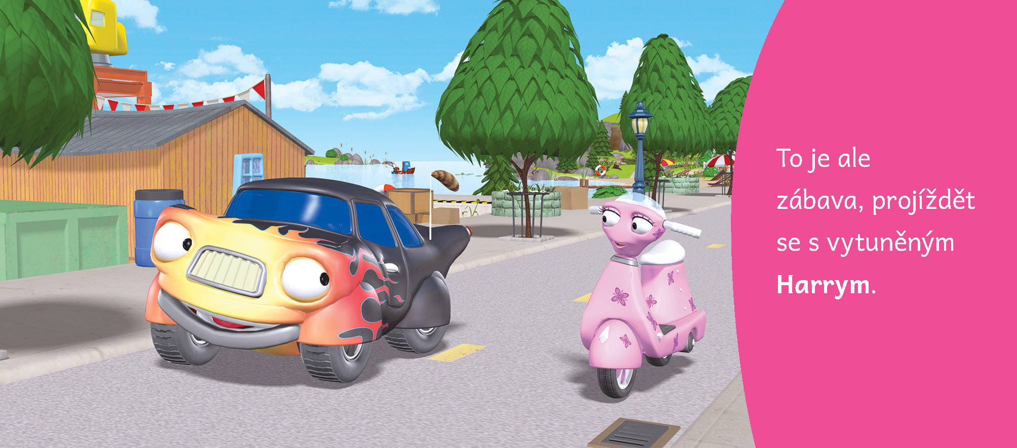 STATEČNÁ AUTÍČKA  – MOTORKA TERKA