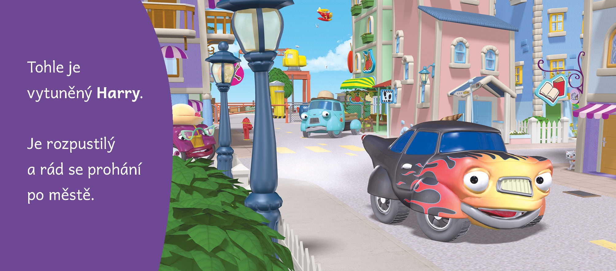 STATEČNÁ AUTÍČKA  – VYTUNĚNÝ HARRY