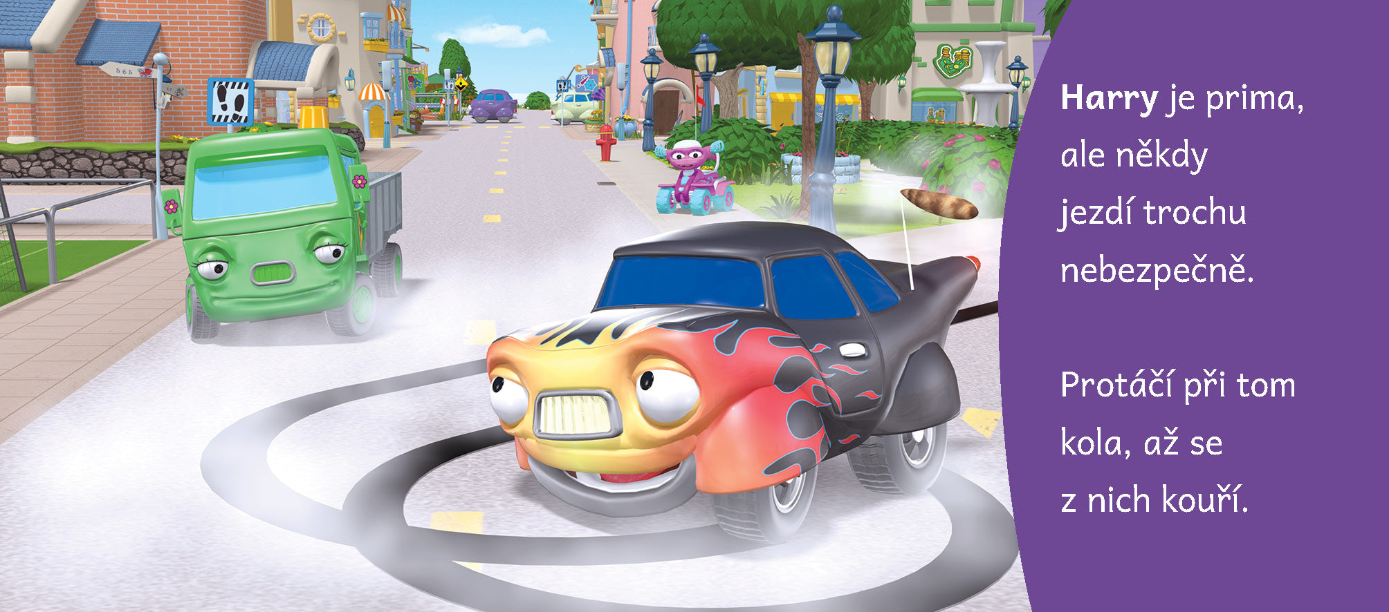 STATEČNÁ AUTÍČKA  – VYTUNĚNÝ HARRY