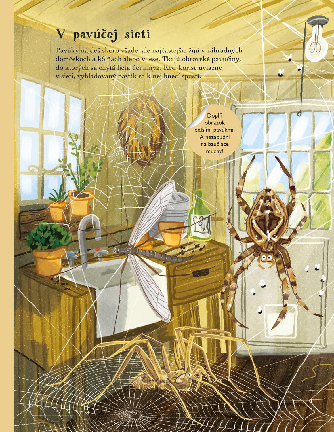 SVET CHROBÁKOV, MOTÝĽOV a ďalších potvoriek – Kniha samolepiek