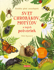 SVET CHROBÁKOV, MOTÝĽOV a ďalších potvoriek – Kniha samolepiek