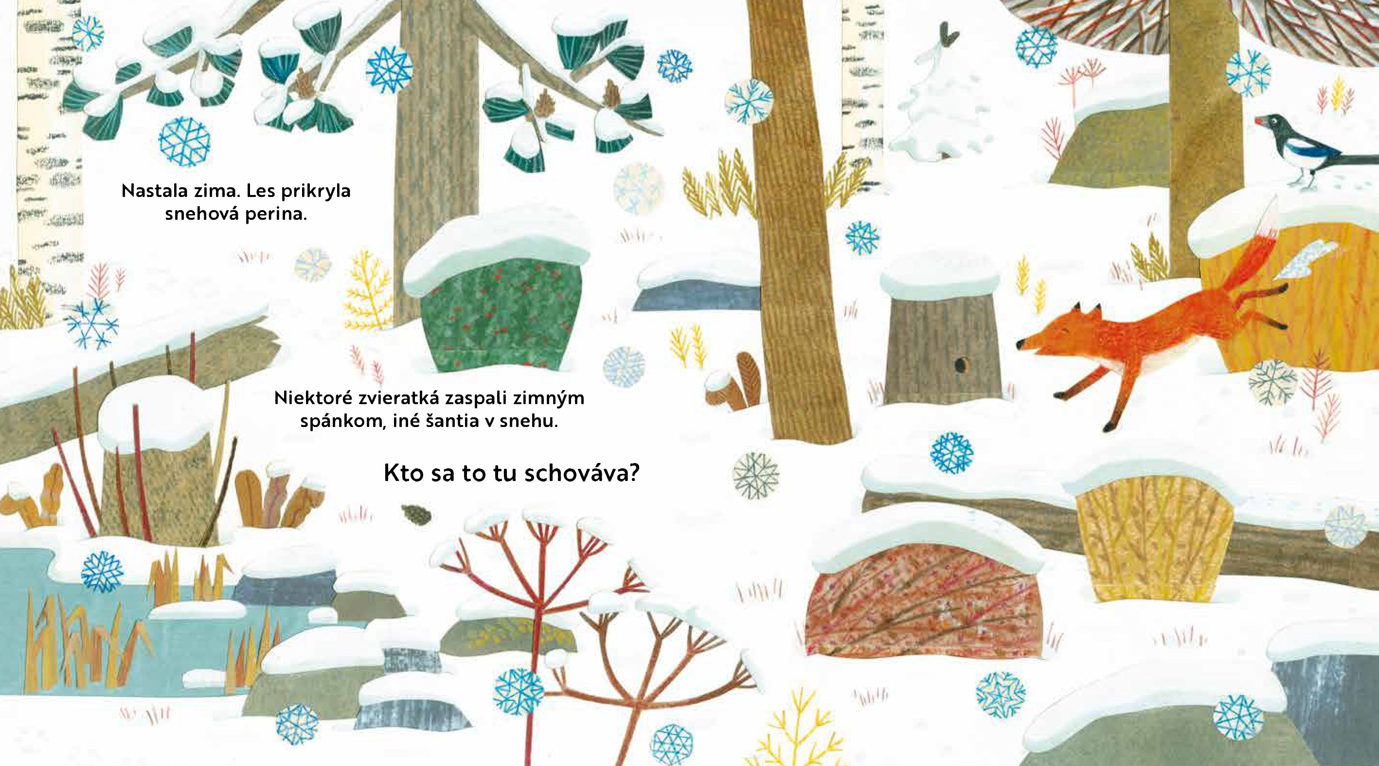 Kto sa to tu schováva? V LESE  – Knižka s odklápacími okienkami