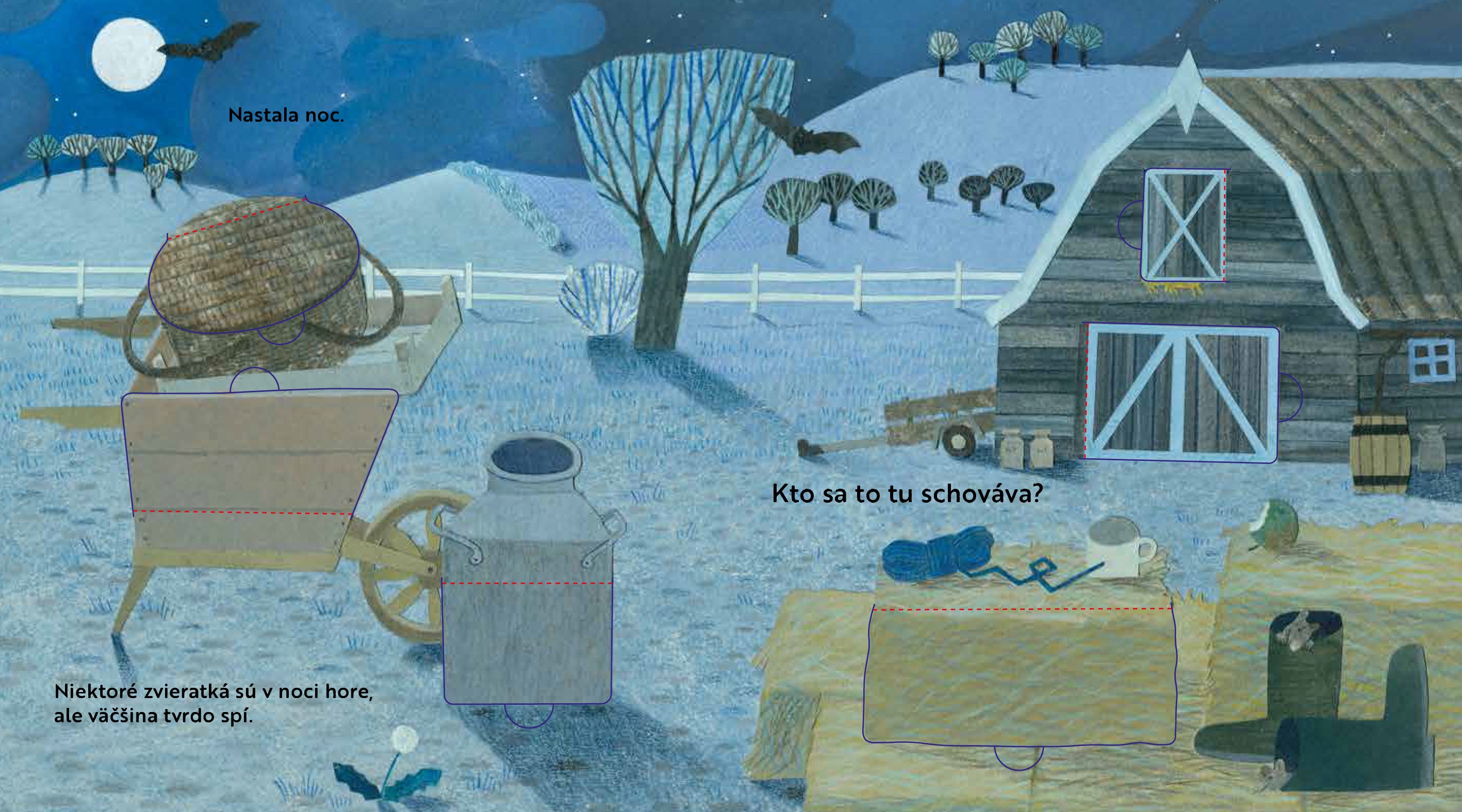 Kto sa to tu schováva? NA DVORE – Knižka s odklápacími okienkami