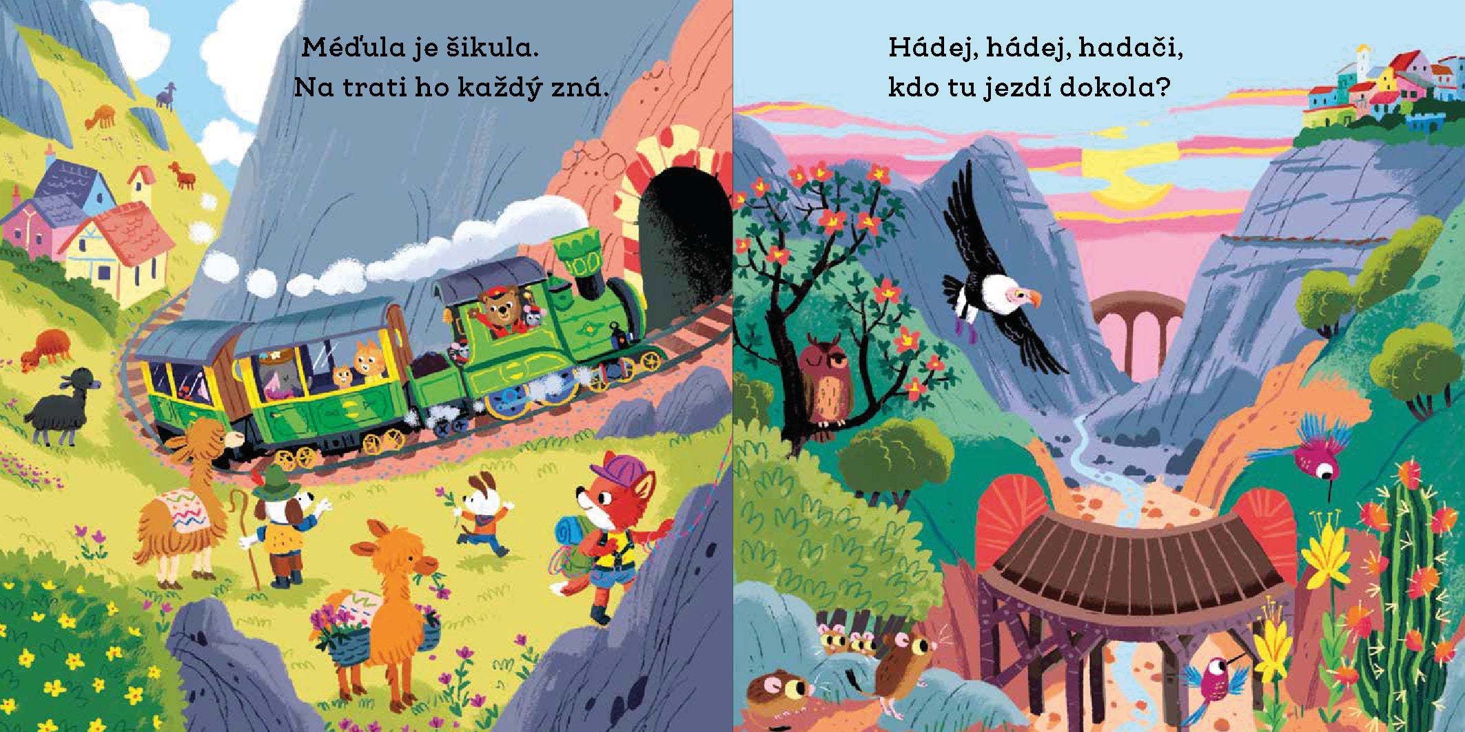 MÉĎULA ŠIKULA STROJVEDOUCÍM – Obrázky s pohyblivými prvky