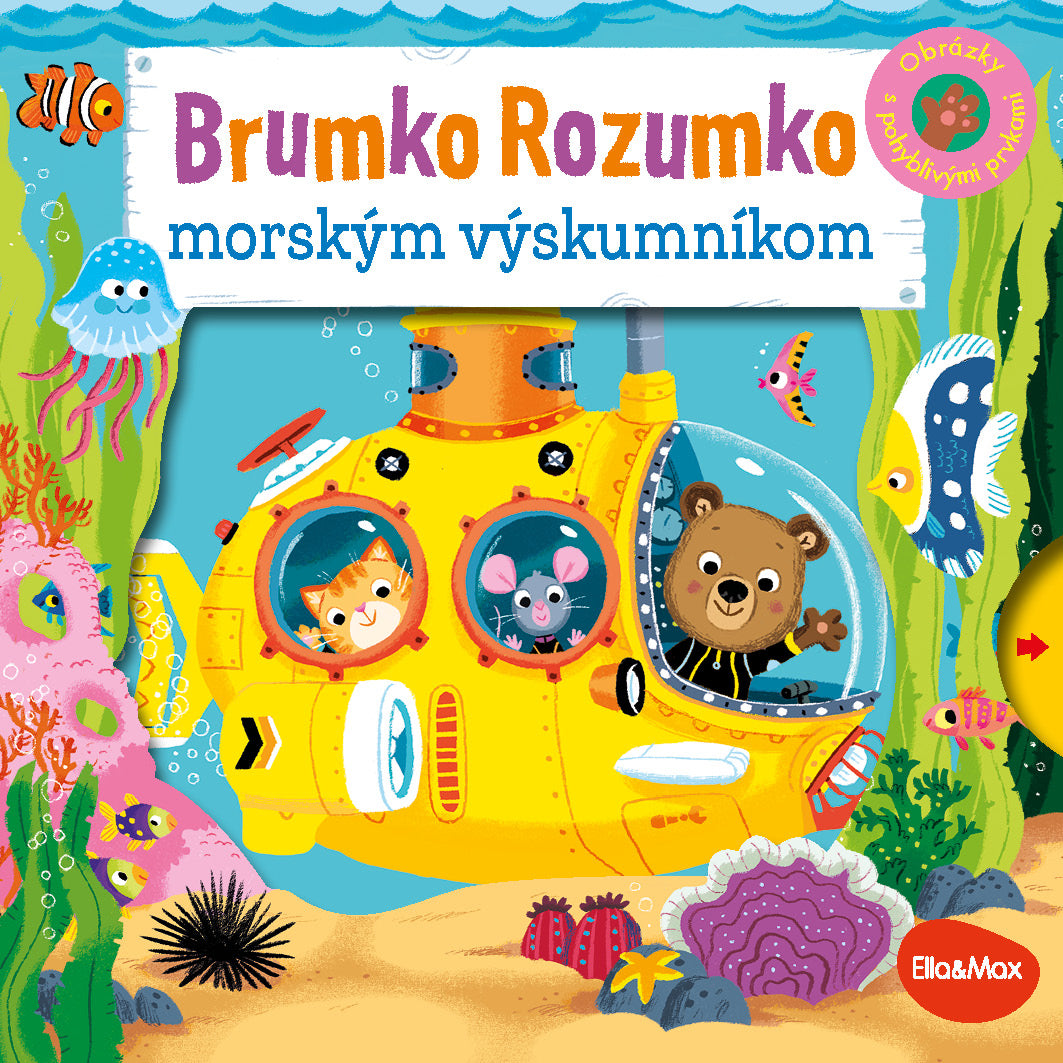 BRUMKO ROZUMKO MORSKÝM VÝSKUMNÍKOM – Obrázky s pohyblivými prvkami