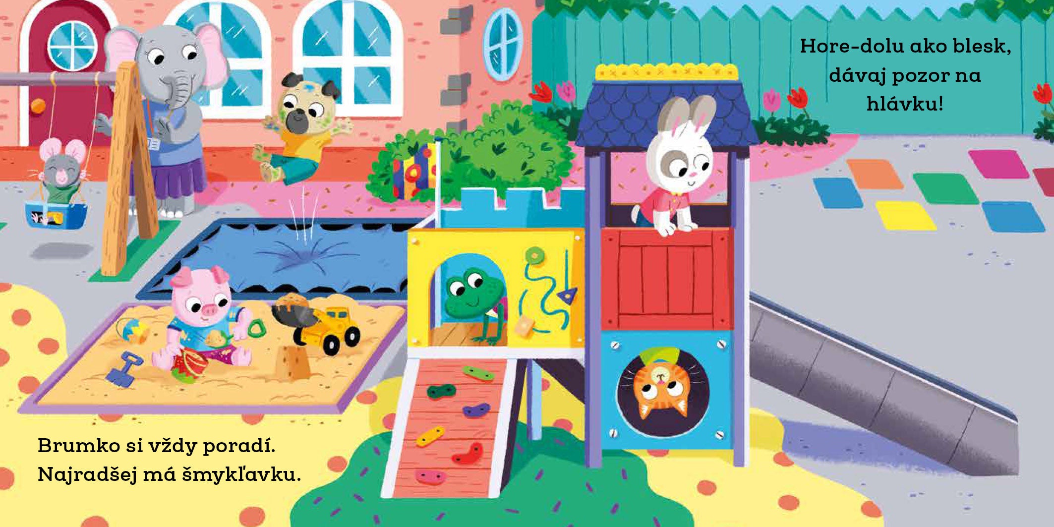 BRUMKO ROZUMKO ŠKÔLKAROM – Obrázky s pohyblivými prvkami